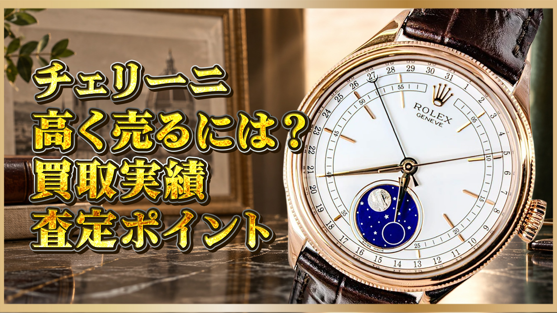 【高価買取】ロレックス チェリーニ 買取｜陽吉の買取実績・査定ポイントを解説